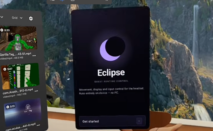 Eclipse screenshot
